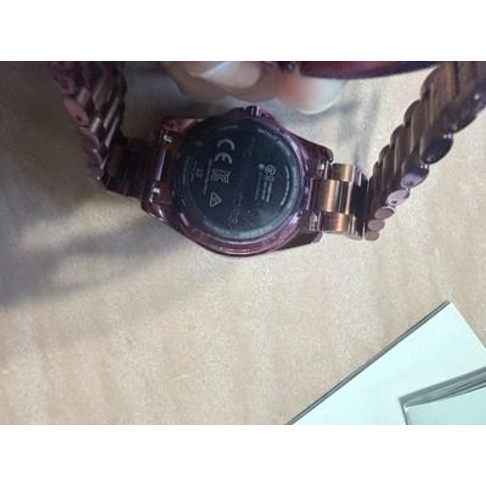 Michael Kors MKT5017Access BradshawSmartwatch Purple/plum stainless steel